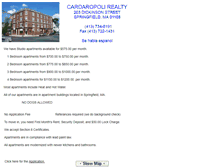 Tablet Screenshot of cardaropolirealty.com